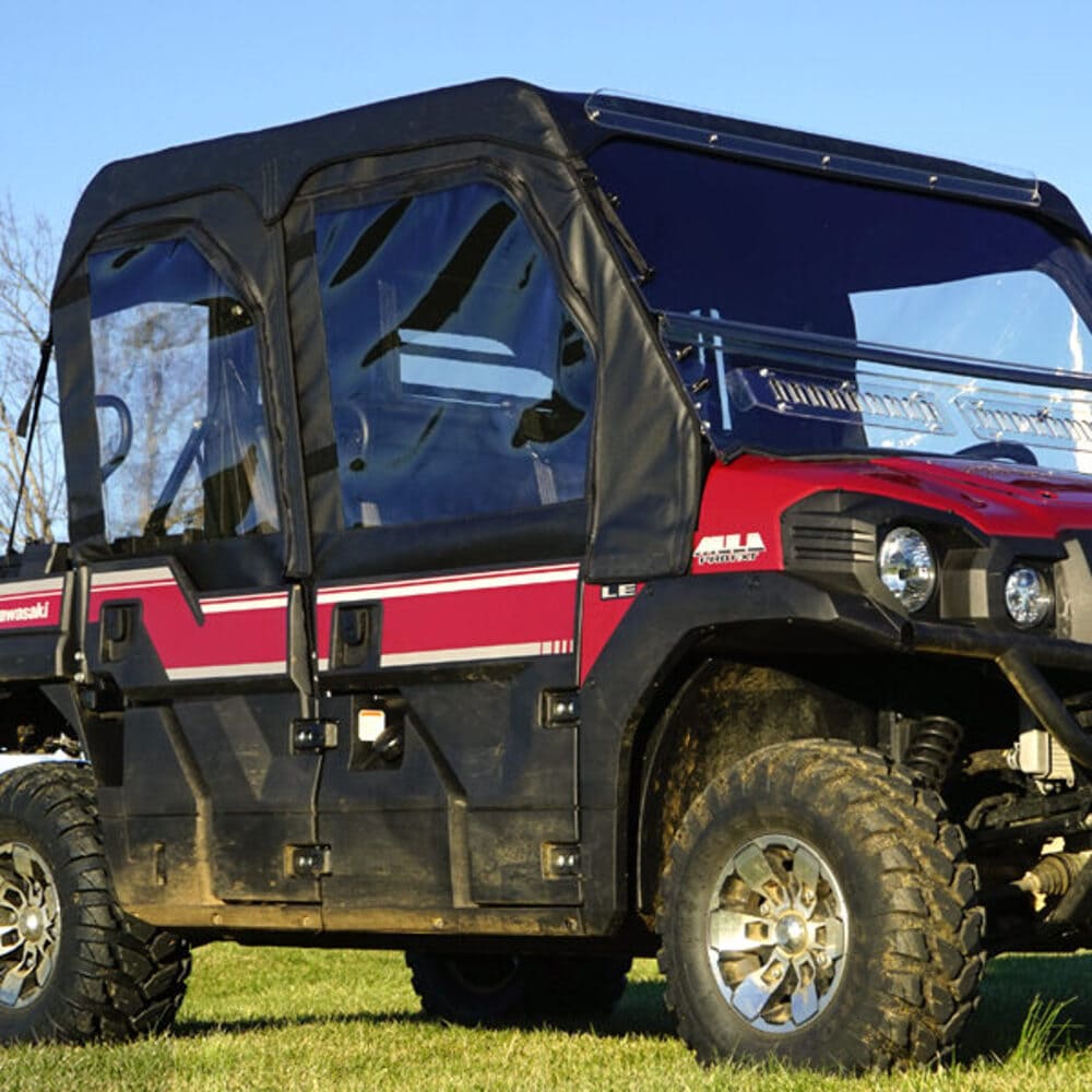 Seizmik Kawasaki Mule Pro FXT Upper Soft Doors with Zipper