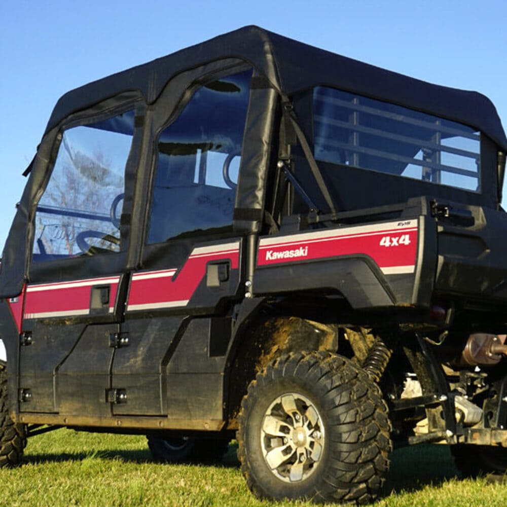 Seizmik Kawasaki Mule Pro FXT Upper Soft Doors with Zipper