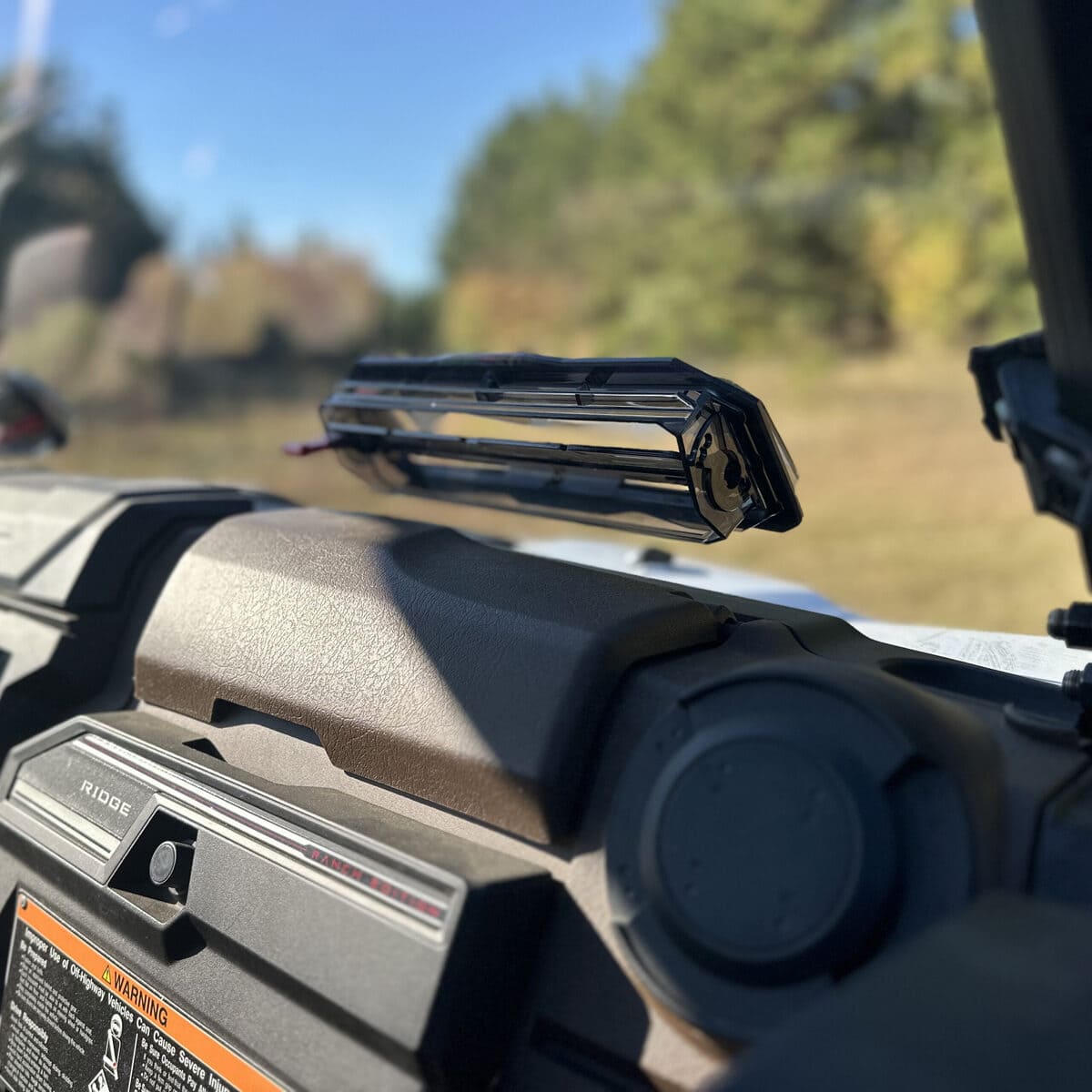 Seizmik Kawasaki Ridge Toolless Versa-Vent Scratch Resistant Hard Coated Windshield Kit