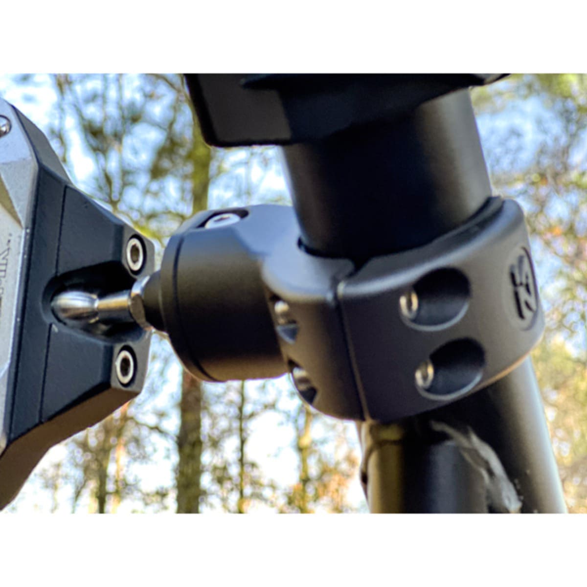 Seizmik Photon Side View Mirror with Adjustable Pair Clamp & Bezel Cast Aluminum Body