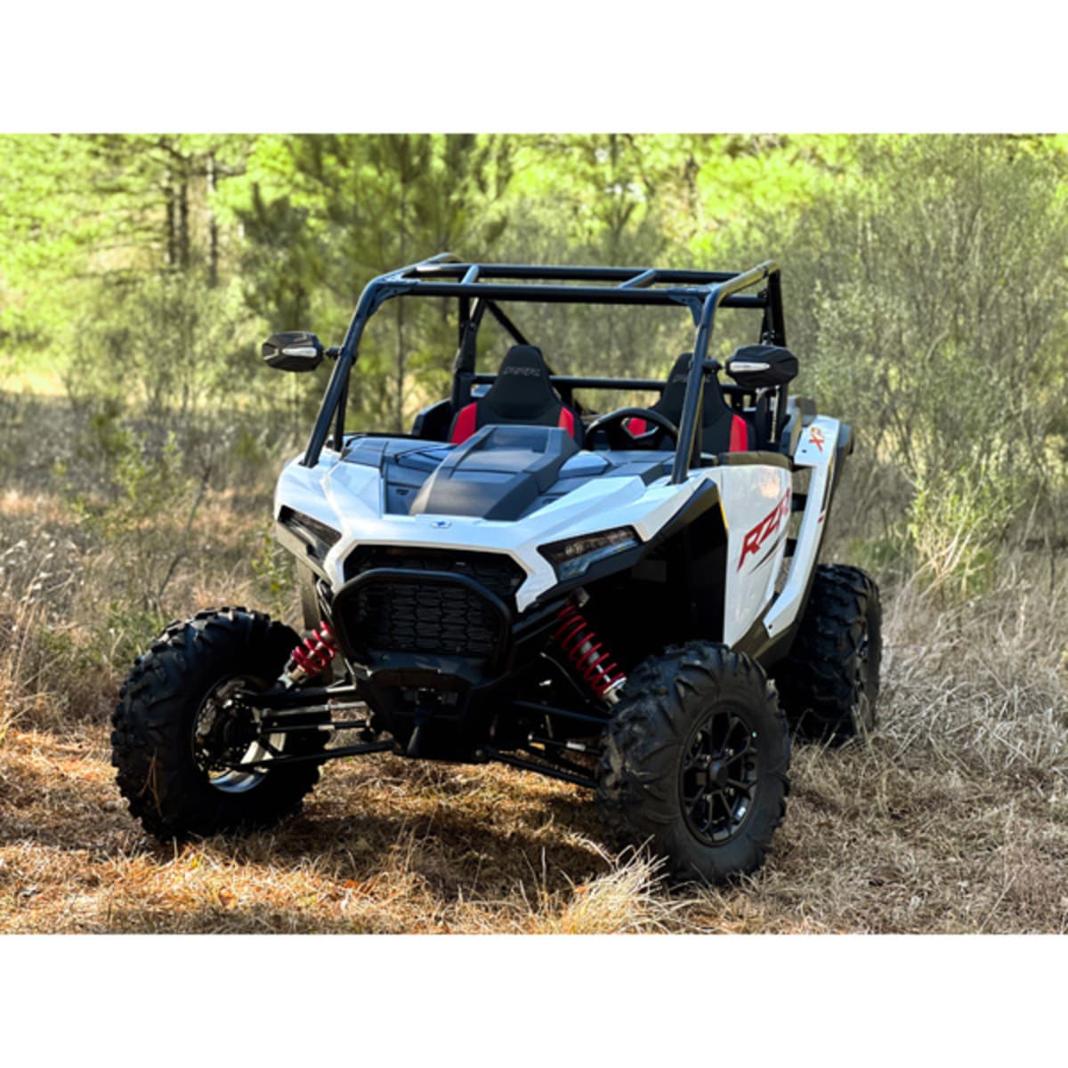 Seizmik Photon Side View Mirror with Adjustable Pair Clamp & Bezel Cast Aluminum Body