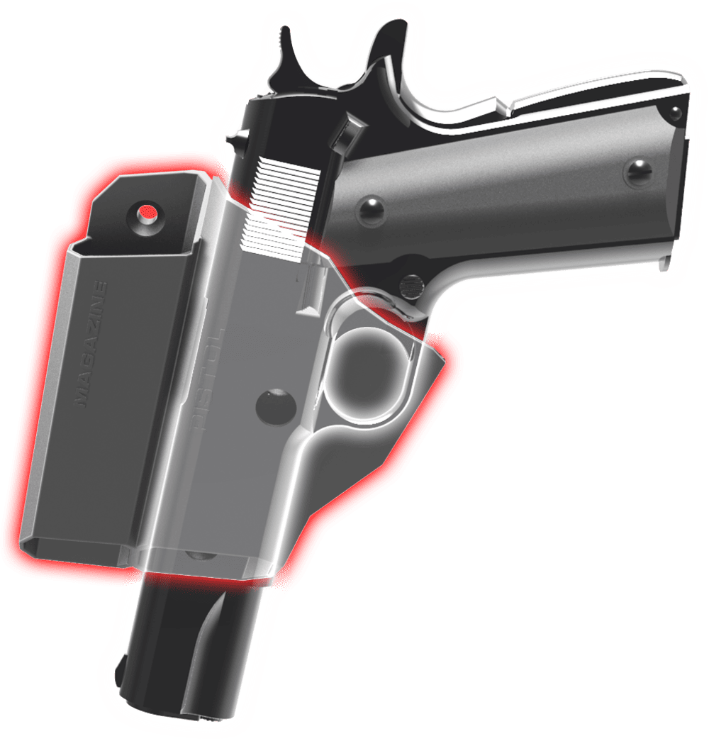 Seizmik Pistol & Magazine Holster Add-On Kit - 1 Pair