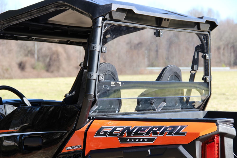 Seizmik Polaris General Hard Rear Windshield - Uncoated Poly
