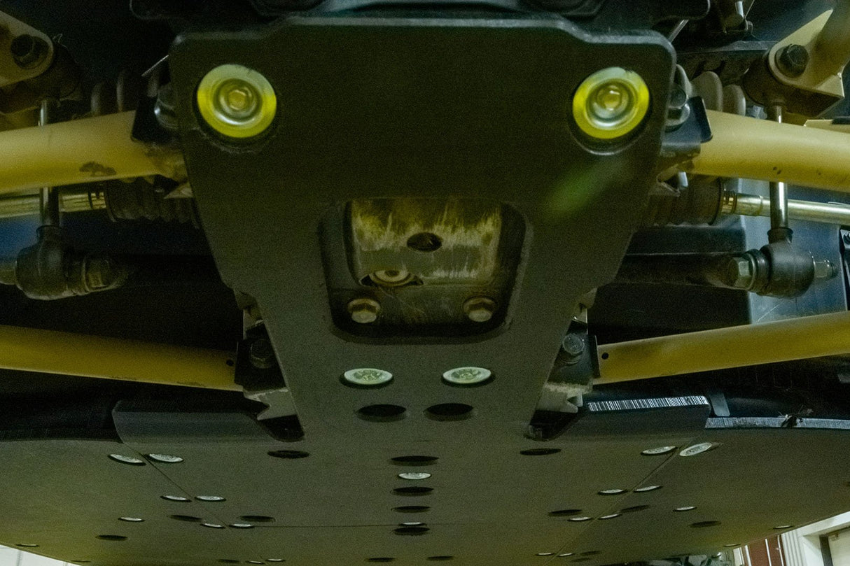 Seizmik Polaris General XP 1000 UHMW Skid Plate Kit with Integrated Tree Kickers/Rock Sliders
