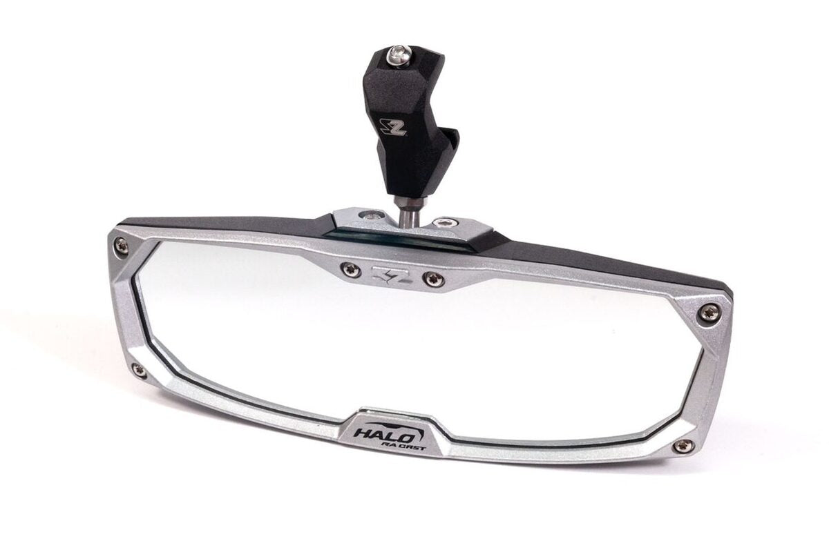 Seizmik Polaris Header Panel Halo-RA Cast Rearview Mirror with Cast Aluminum Bezel