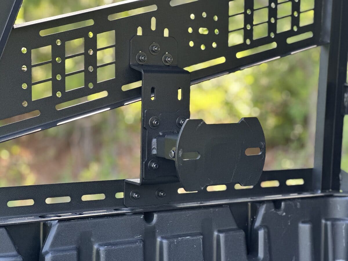 Seizmik Polaris Ranger & Can-Am Defender Bed Rack Spare Tire Holder