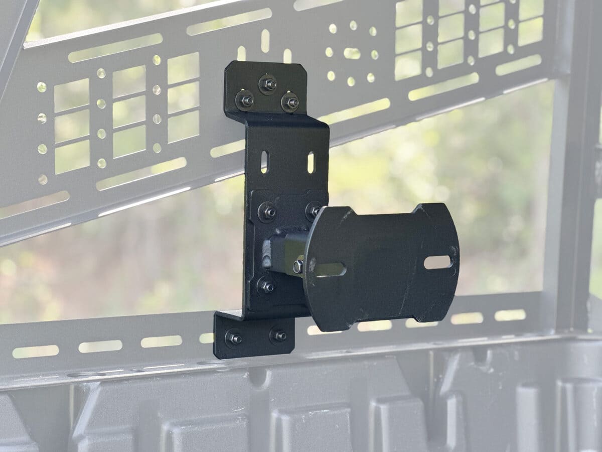 Seizmik Polaris Ranger & Can-Am Defender Bed Rack Spare Tire Holder