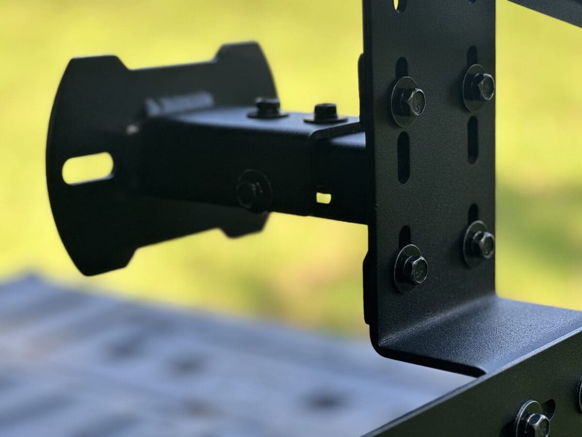 Seizmik Polaris Ranger & Can-Am Defender Bed Rack Spare Tire Holder