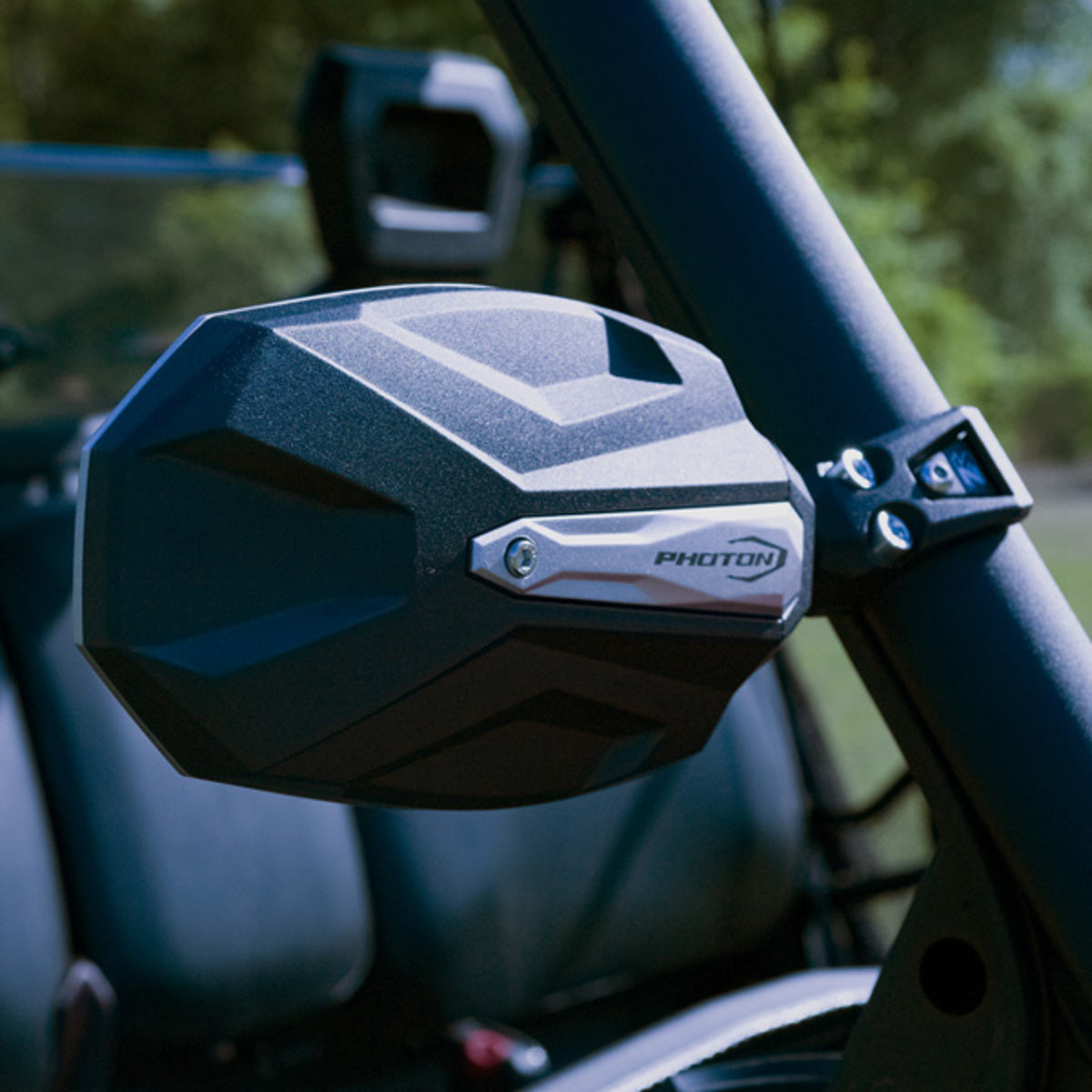 Seizmik Polaris Ranger Crew XP 1000 Pro-Fit/Profiled Photon Side View Mirror w/ Body & Bezel - Pair