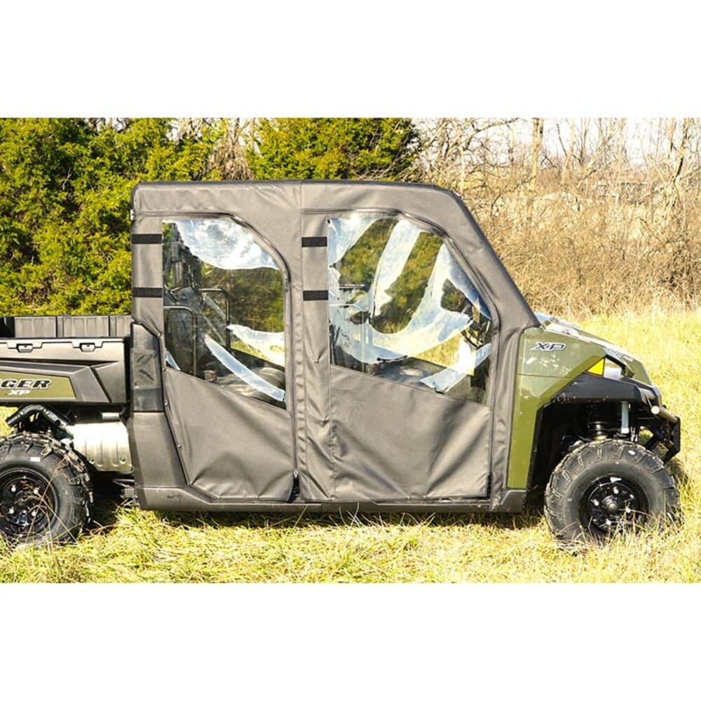 Seizmik Polaris Ranger Crew XP 900 Full Soft Doors with Zipper
