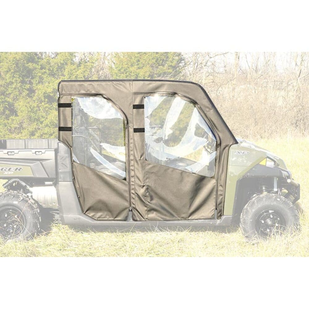 Seizmik Polaris Ranger Crew XP 900 Full Soft Doors with Zipper