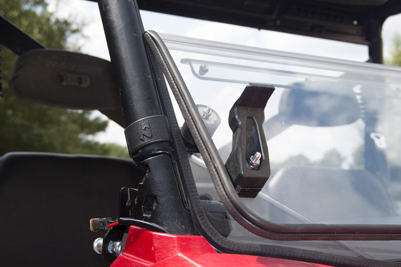 Seizmik Polaris Ranger Full Size Pro-Fit Versa-Fold Windshield - Hard Poly