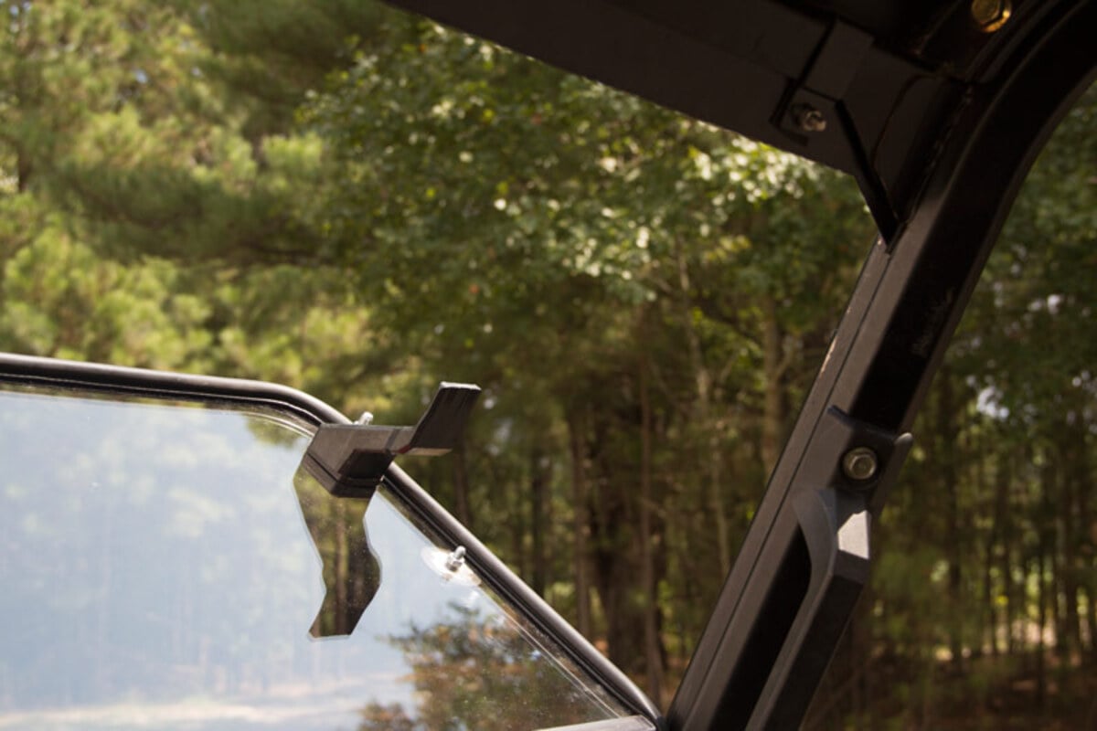 Seizmik Polaris Ranger Pro-Fit Full Size Versa-Fold Windshield - Uncoated Poly