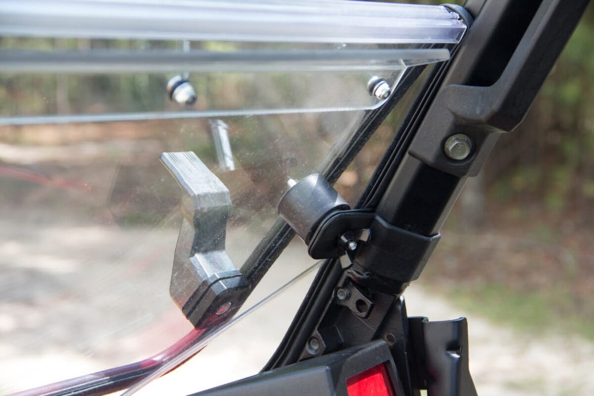 Seizmik Polaris Ranger Pro-Fit Full Size Versa-Fold Windshield - Uncoated Poly
