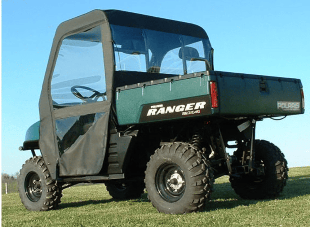 Seizmik Polaris Ranger XP 700/XP 800/570 Full Size Soft Doors & Rear Window with Zipper