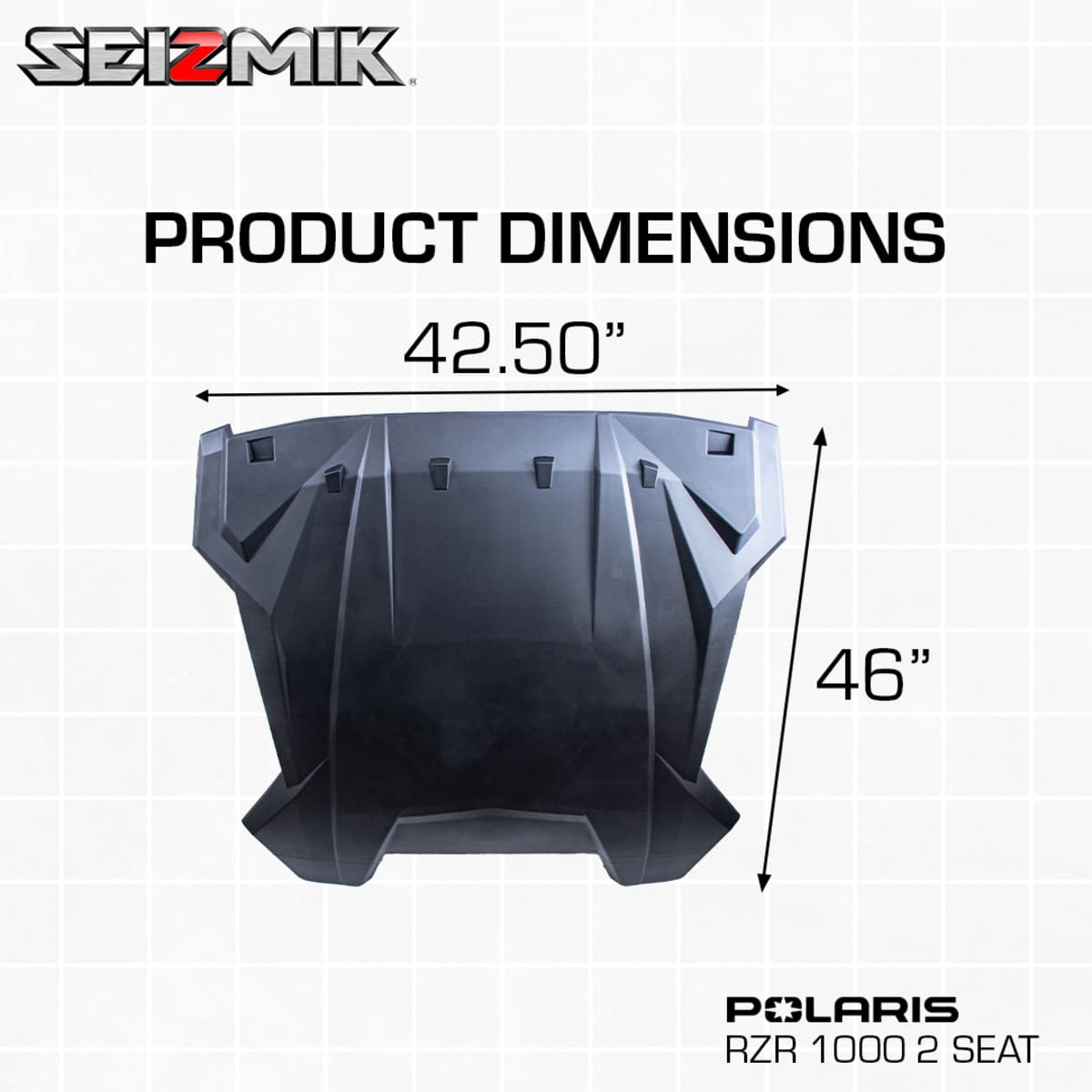 Seizmik Polaris RZR 1000 XP Roof Kit