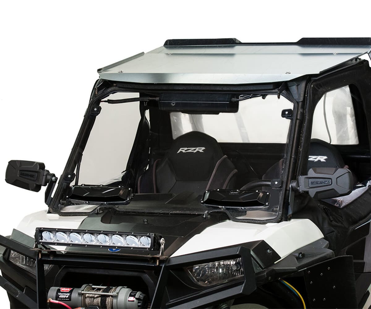 Seizmik Polaris RZR 900S/1000S/1000XP/Turbo Scratch Resistant Poly Versa-Vent Windshield