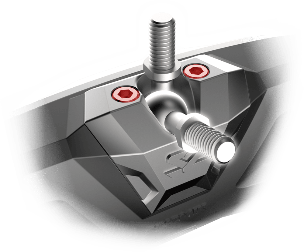 Seizmik Polaris RZR Pro XP Halo-RA Cast Rearview Mirror with Cast Aluminum Bezel