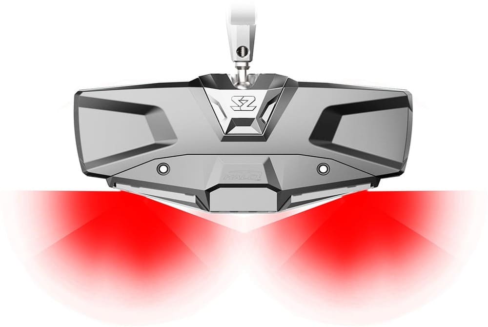 Seizmik Polaris RZR Pro XP Halo-RA LED Rearview Mirror With Cast Aluminum Bezel