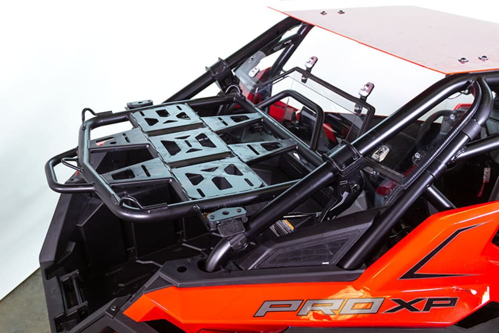 Seizmik Polaris RZR Pro XP Hard Rear Windshield - Hard Coated Poly