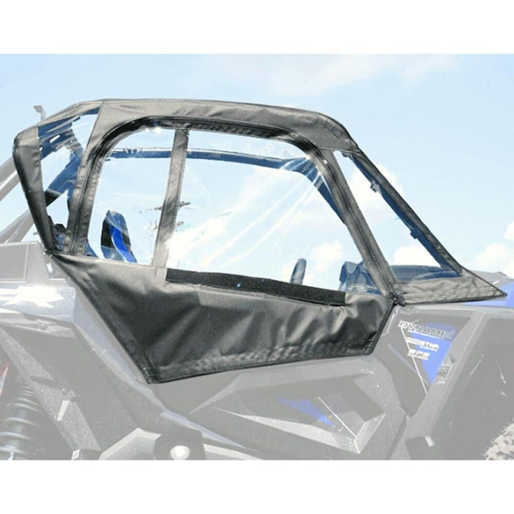 Seizmik Polaris RZR Turbo S Upper Soft Doors with Zipper