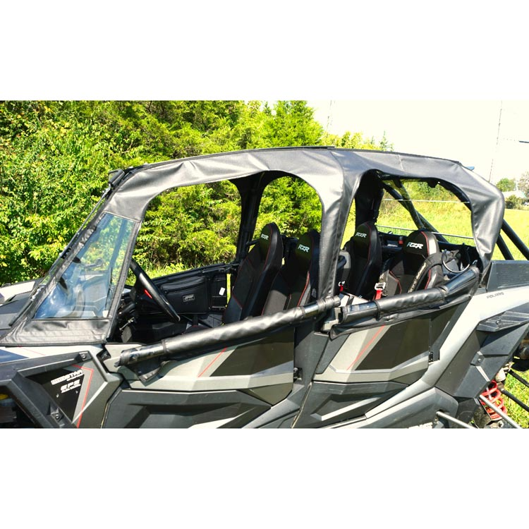 Seizmik Polaris RZR XP 4 Turbo S Upper Soft Doors with Zipper