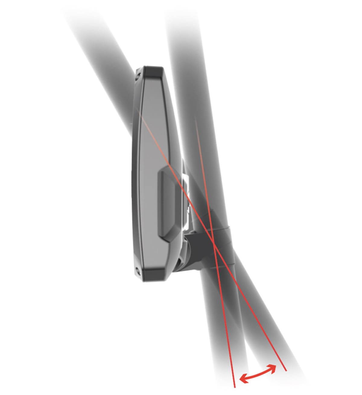 Seizmik Pro-Fit/Profiled Embark Side View Mirror with ABS Body & Bezel – Pair