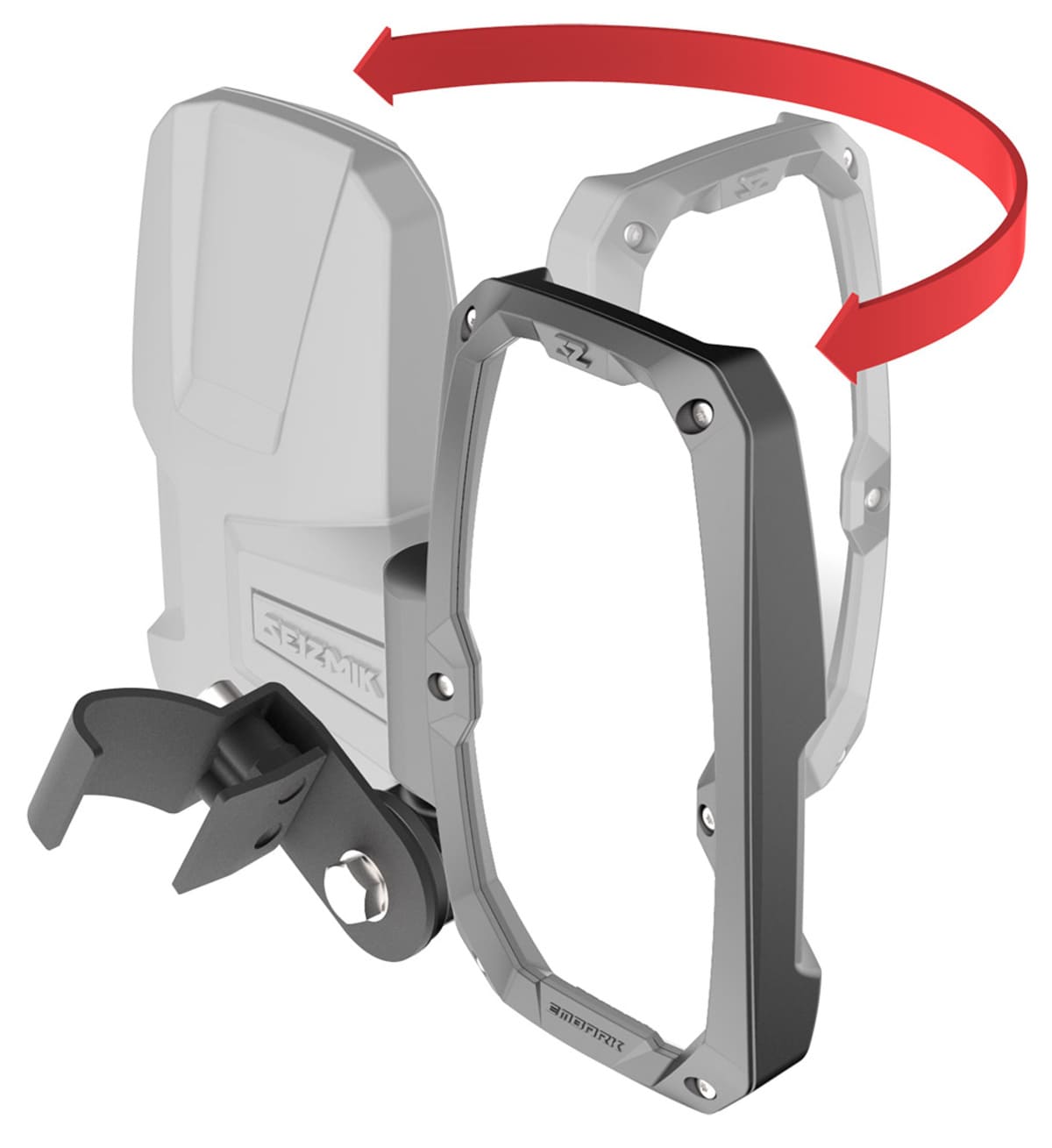 Seizmik Pro-Fit/Profiled Embark Side View Mirror with ABS Body & Bezel – Pair