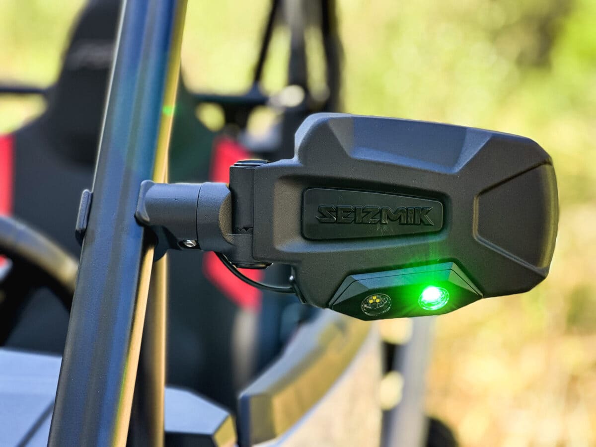 Seizmik Pursuit Night Vision Series Side View Mirror Adjustable Pair Clamp – Cast Aluminum