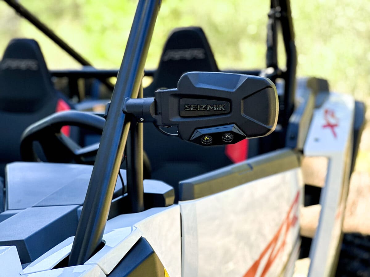 Seizmik Pursuit Night Vision Series Side View Mirror Adjustable Pair Clamp – Cast Aluminum