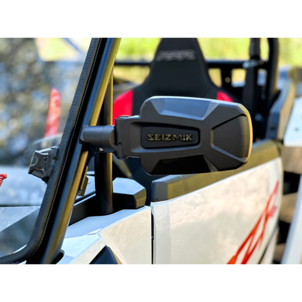 Seizmik Pursuit Side View Mirror Adjustable Pair Clamp – Cast Aluminum