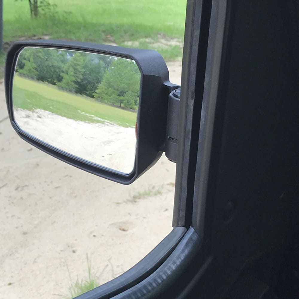 Seizmik Pursuit Side View Mirror (Pair) – 2″ Round Tube