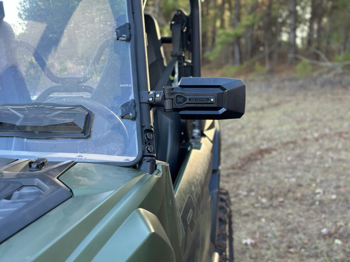 Seizmik Trail Rider Side View Mirror Clamp - 2 or 1.875 Inch Round Tube