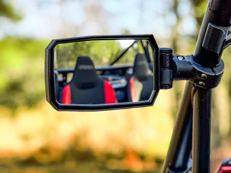 Seizmik Trail Rider Universal Side View Mirror with Adjustable Clamp - Pair