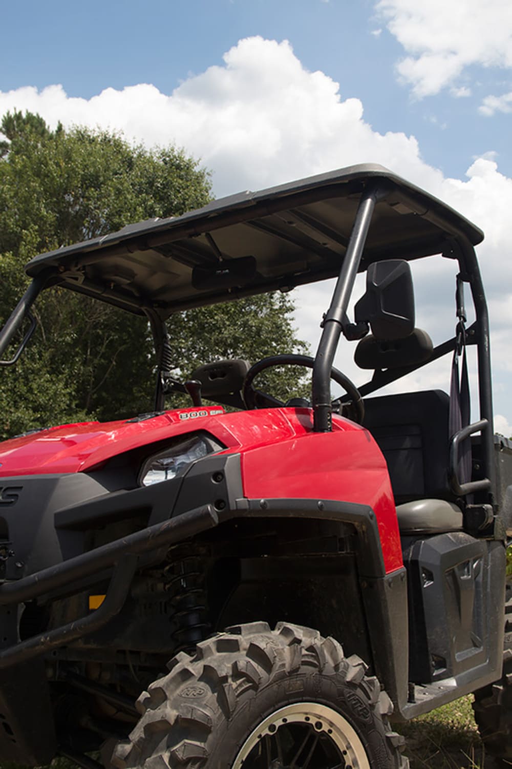 Seizmik UTV Side View Mirror Pair - ABS – 1.75″ Round Tube