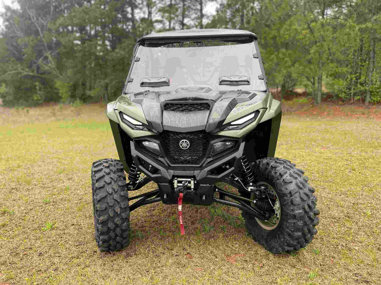 Seizmik Yamaha RMAX Toolless Versa-Vent Windshield - Scratch Resistant Polycarbonate