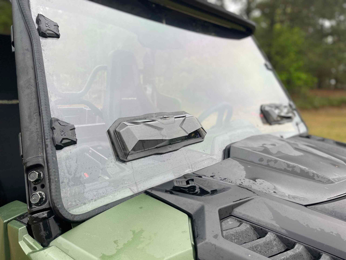 Seizmik Yamaha RMAX Toolless Versa-Vent Windshield - Scratch Resistant Polycarbonate