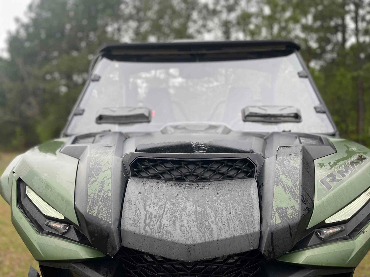 Seizmik Yamaha RMAX Toolless Versa-Vent Windshield - Scratch Resistant Polycarbonate
