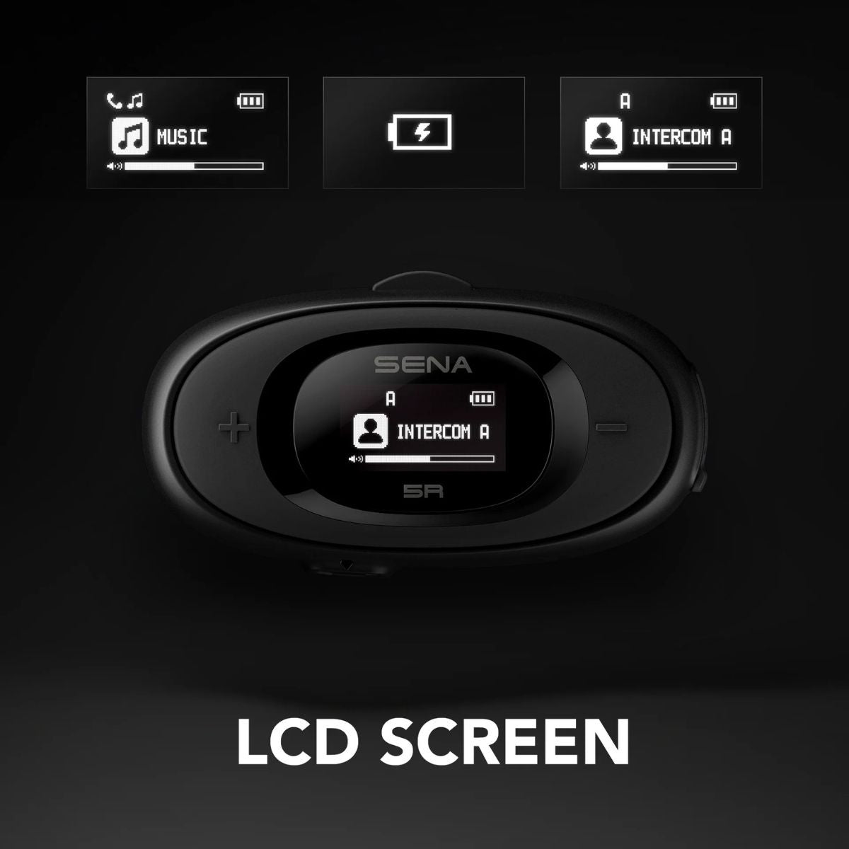 SENA 5R 2-Way Bluetooth Intercom System w/ HD Speakers