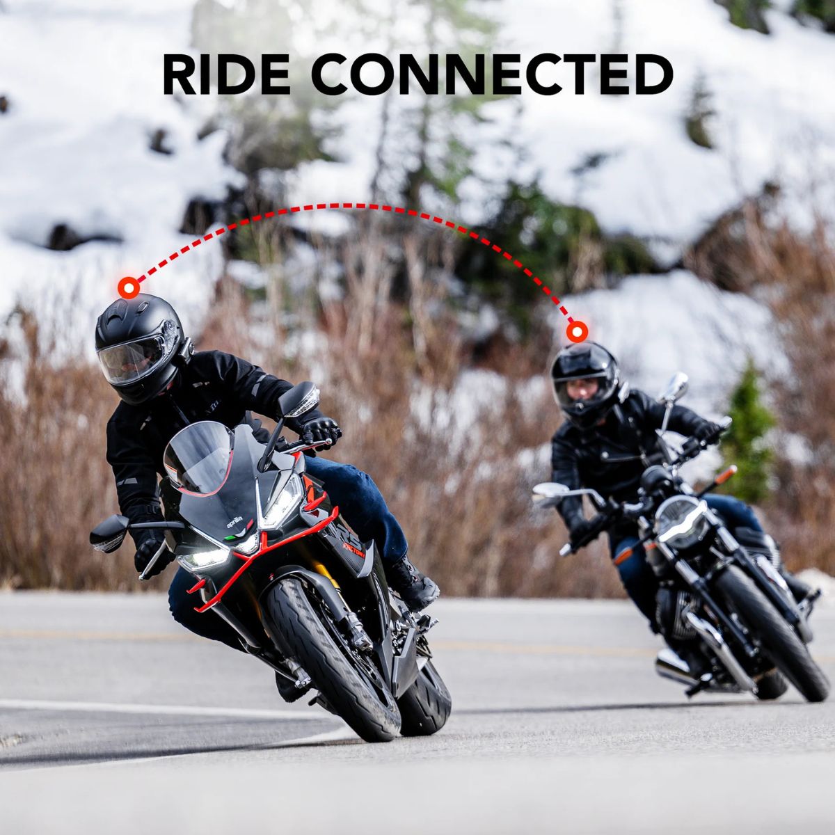 SENA 60S EVO Motorcycle Communication Headset w/ Sound Bose/Wave/Mesh & Bluetooth Intercom