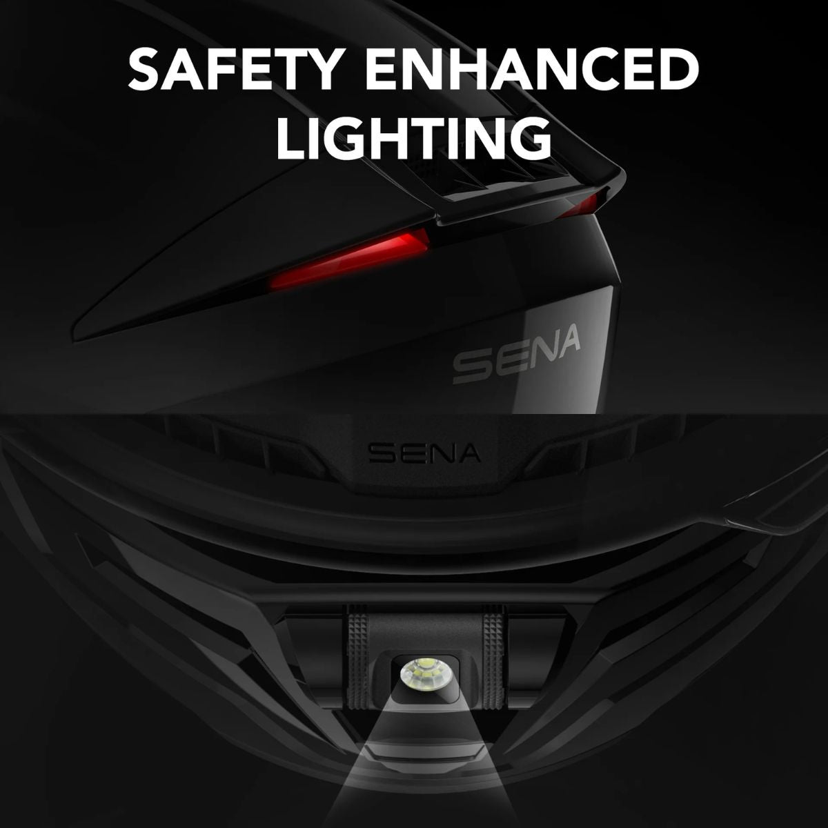 SENA Motorcycle Phantom XB Full-face Helmet w/ Integrated Communiation System