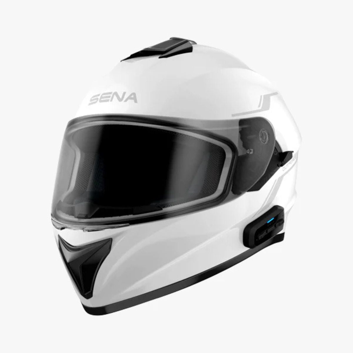 SENA Outforce Full Face Motorcycle Smart Communication Helmet w/ Bluetooth Intercom
