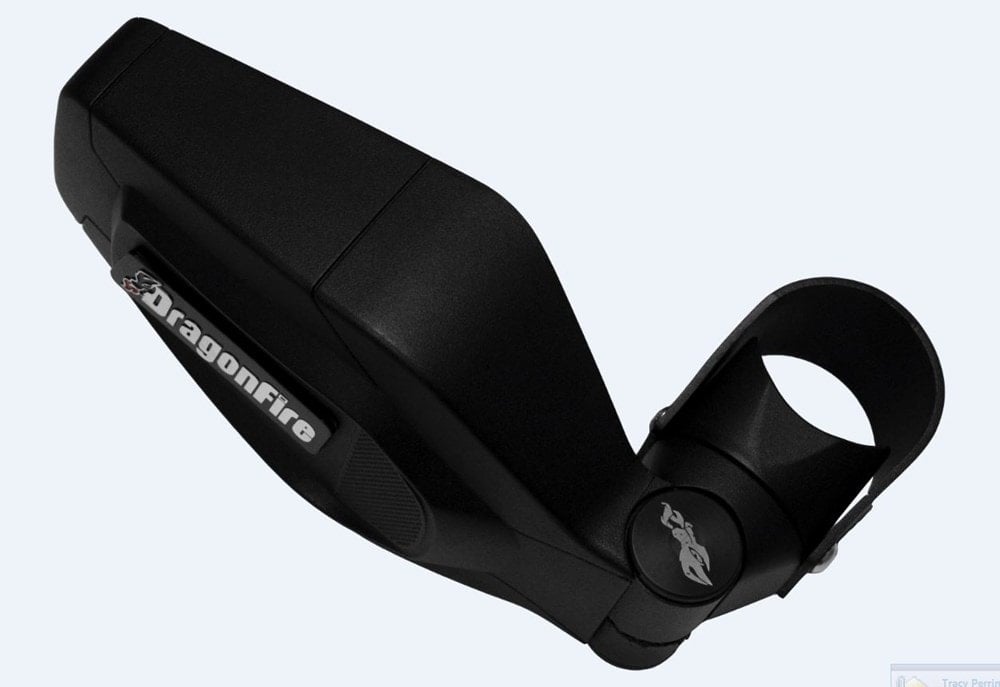 Dragonfire Slayer Mirrors Black