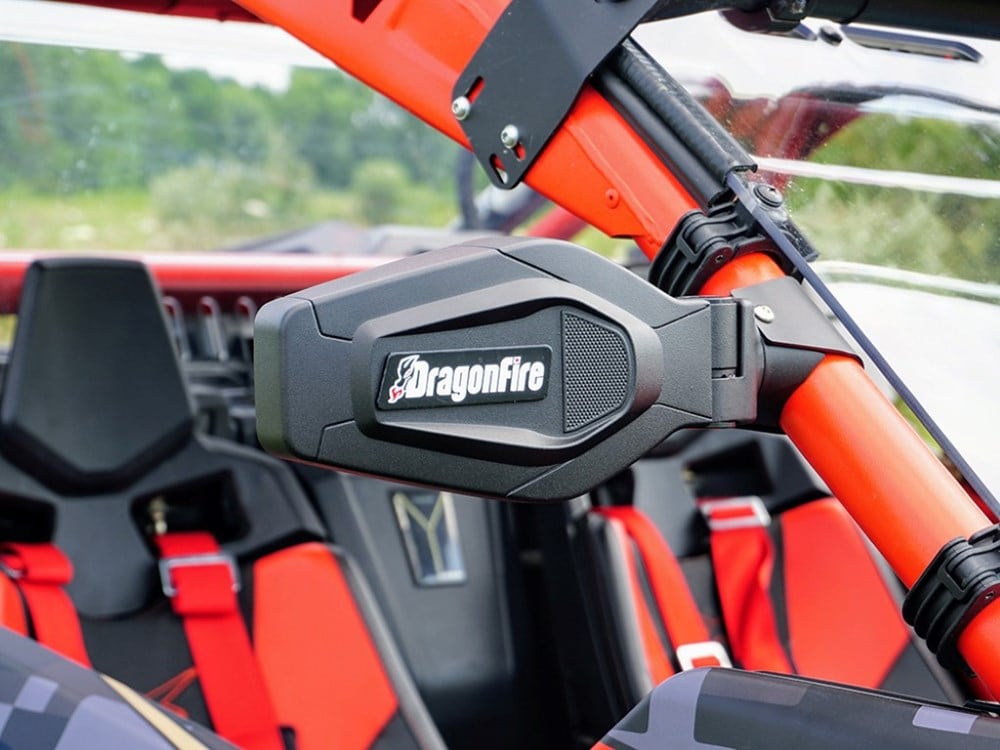 Dragonfire Slayer Mirrors Black