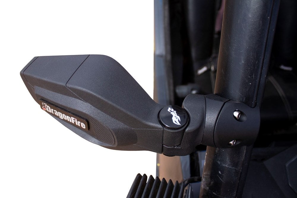 Dragonfire Slayer Mirrors Black