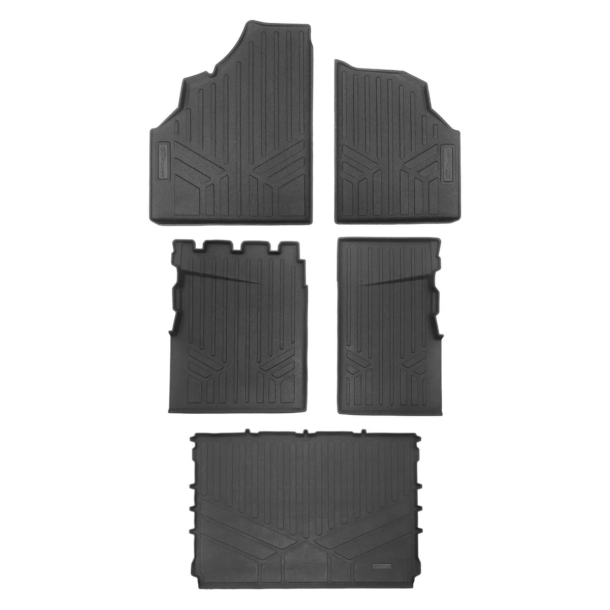 SmartLiner '16-'26 Can-Am Defender 6 Seater Outdoor Custom Fit Rugged Rubber Floor Liners
