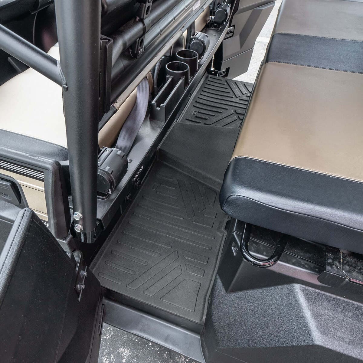 SmartLiner '17-'24 Kawasaki Mule 6 Seater Custom Fit Rugged Rubber Floor Liners