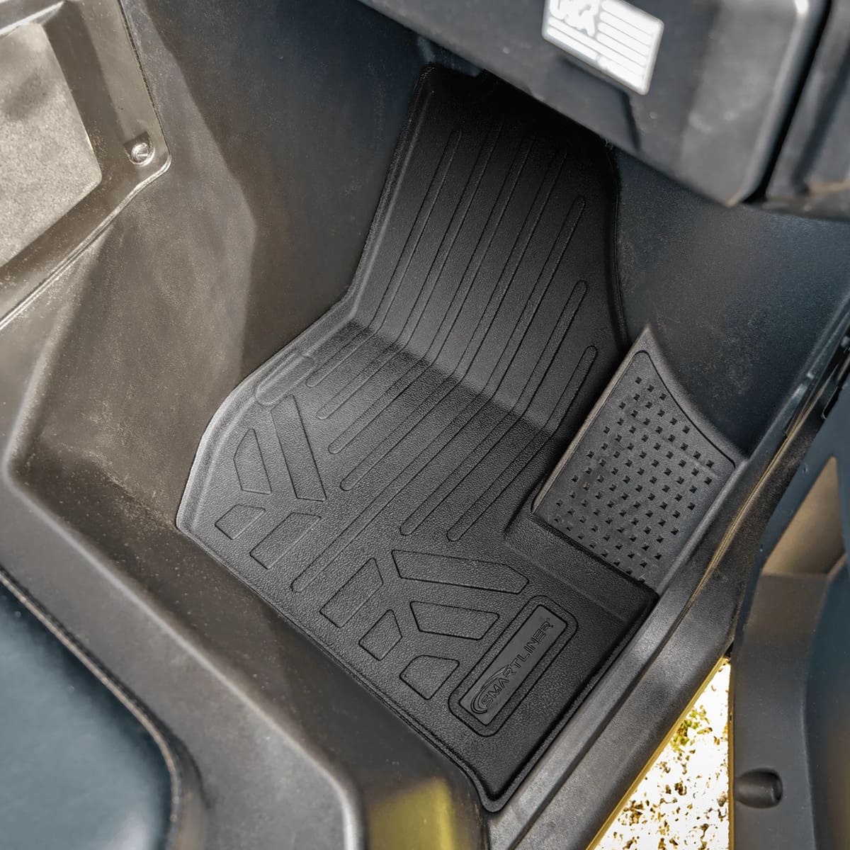 SmartLiner '18-'25 Yamaha Wolverine RMAX 4 Seater Custom Fit Rugged Rubber Floor Liners