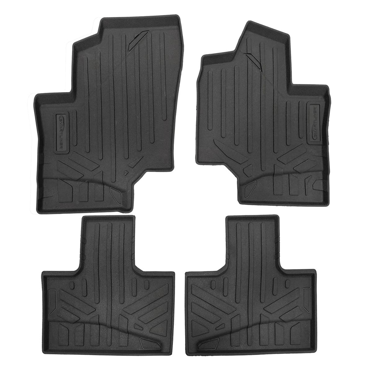 SmartLiner '19-'25 Can-Am Commander 4 Seater Custom Fit Rugged Rubber Floor Liners