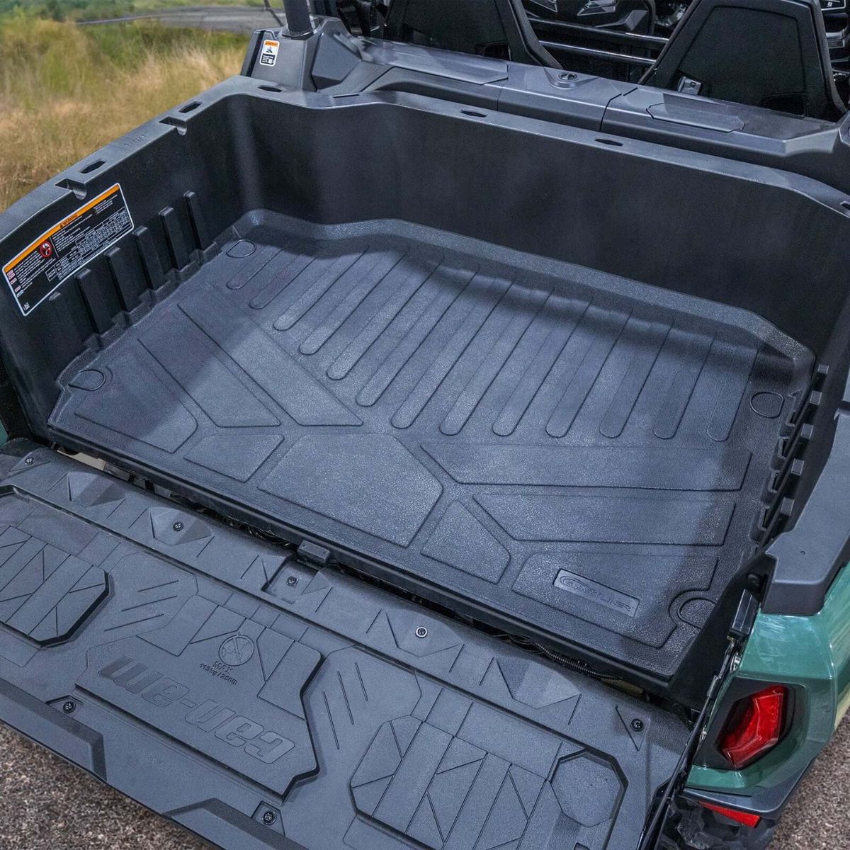 SmartLiner '19-'26 Can-Am Commander 2 Seater Custom Fit Rugged Rubber Floor Liners